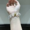 Clear Quartz Sugar-Cube Bracelet NO. 0965