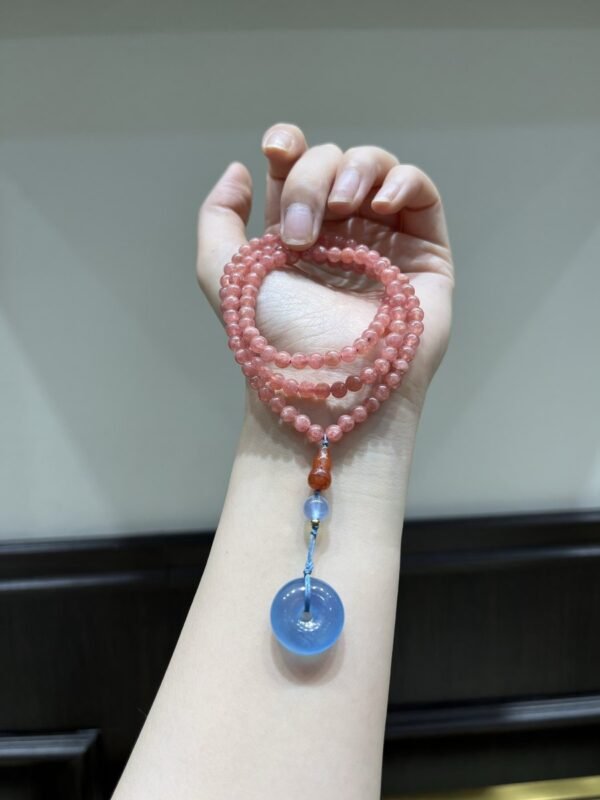 hc-0967-f166980157e2bf7134517f9c15f6782b.jpg Rhodochrosite Bracelet NO. 0967