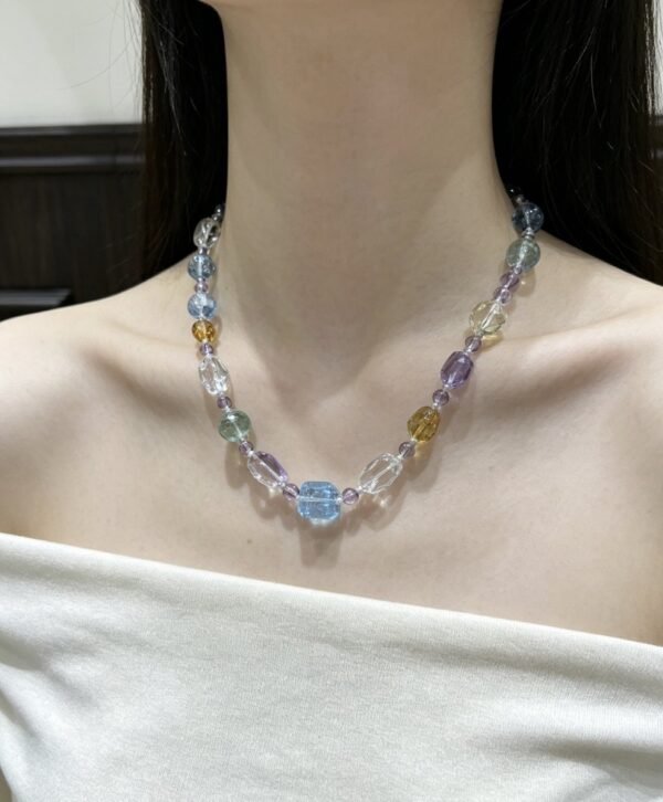 Duobao Sugar-Cube Necklace NO. 0968