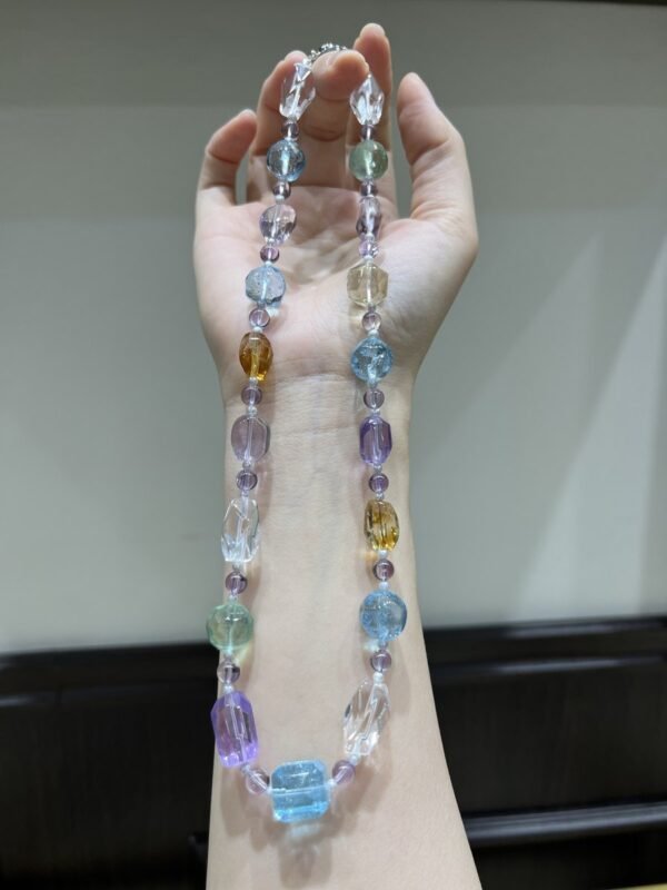 Duobao Sugar-Cube Necklace NO. 0968