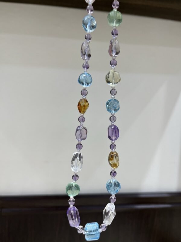 Duobao Sugar-Cube Necklace NO. 0968