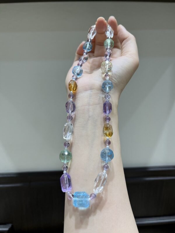 Duobao Sugar-Cube Necklace NO. 0968