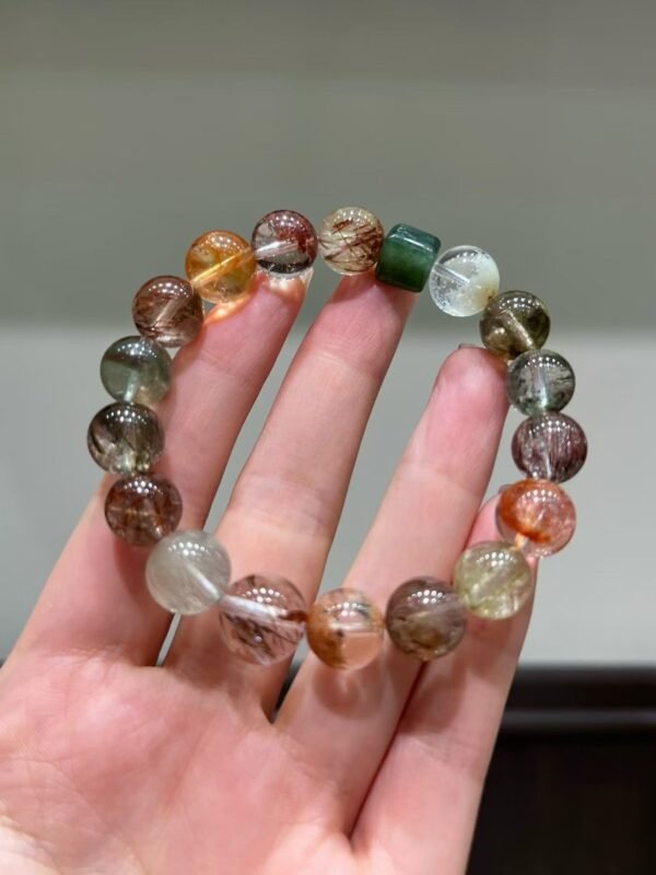 Phantom Quartz Bracelet NO. 0975