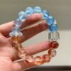 hc-0976-2d8a2fede1effb005955f0d506a95789.jpg Aquamarine Sugar-Cube Bracelet NO. 0976
