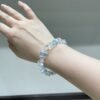 hc-0989-6ba87769fa63234d3260413fc29bb25d.jpg Clear Quartz Freeform Bracelet NO. 0989