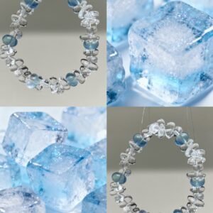 Clear Quartz Freeform Bracelet NO. 0989