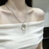 Clear Quartz Necklace NO. 0995