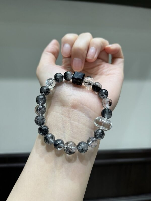 hc-1002-33f74ea5bc7d26526c0c43e838a6e0fd.jpg Rutilated Quartz Sugar-Cube Bracelet NO. 1002