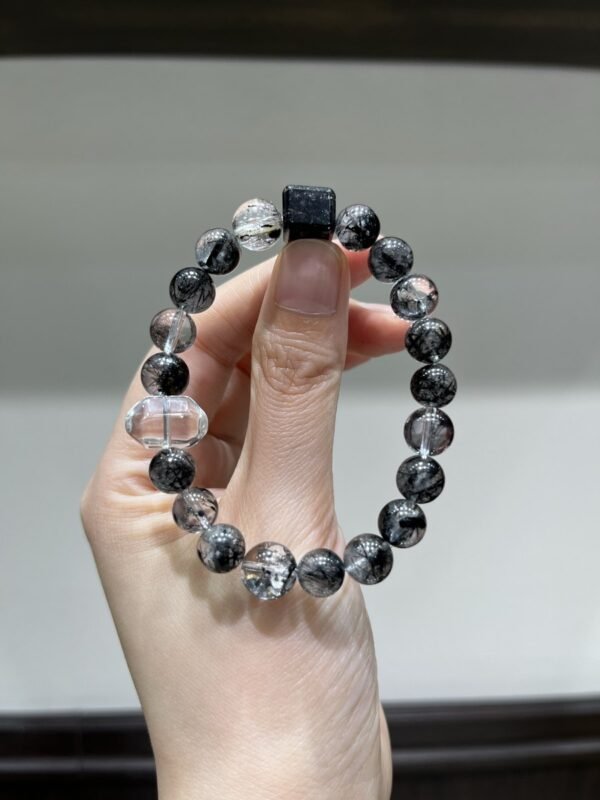 hc-1002-ecc42df85bc9ed7df64d1b00b711b26d.jpg Rutilated Quartz Sugar-Cube Bracelet NO. 1002