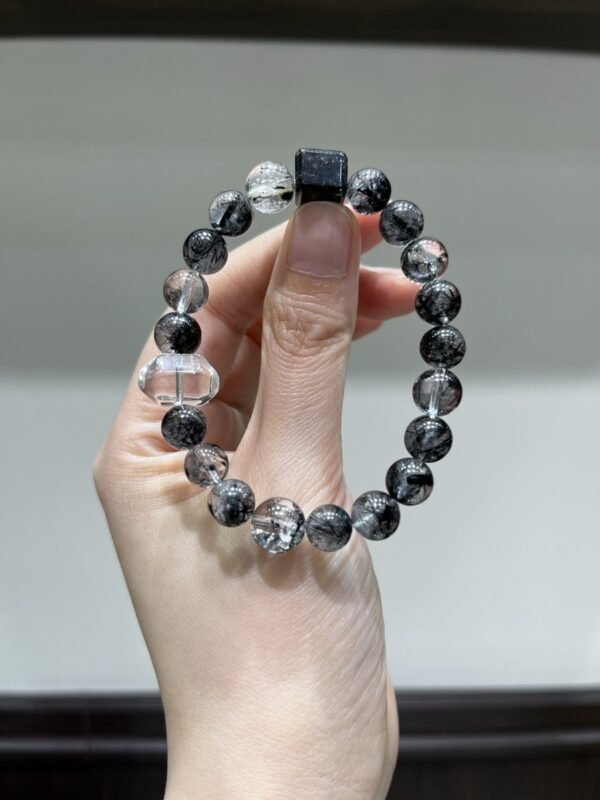 hc-1002-ffdbd246b0dc65bb4b0c32f9668076cb.jpg Rutilated Quartz Sugar-Cube Bracelet NO. 1002