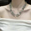 Rose Quartz Necklace NO. 1005
