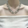 Rose Quartz Necklace NO. 1005