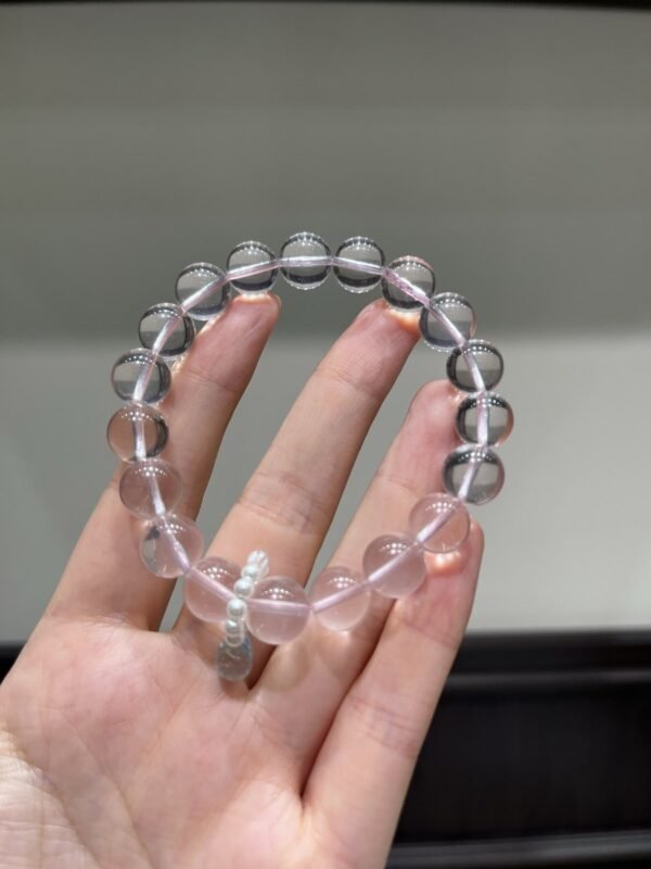 Rose Quartz Teardrop Bracelet NO. 1014