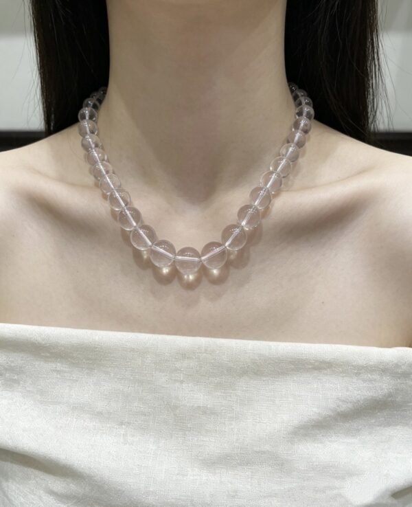 Rose Quartz Necklace NO. 1029