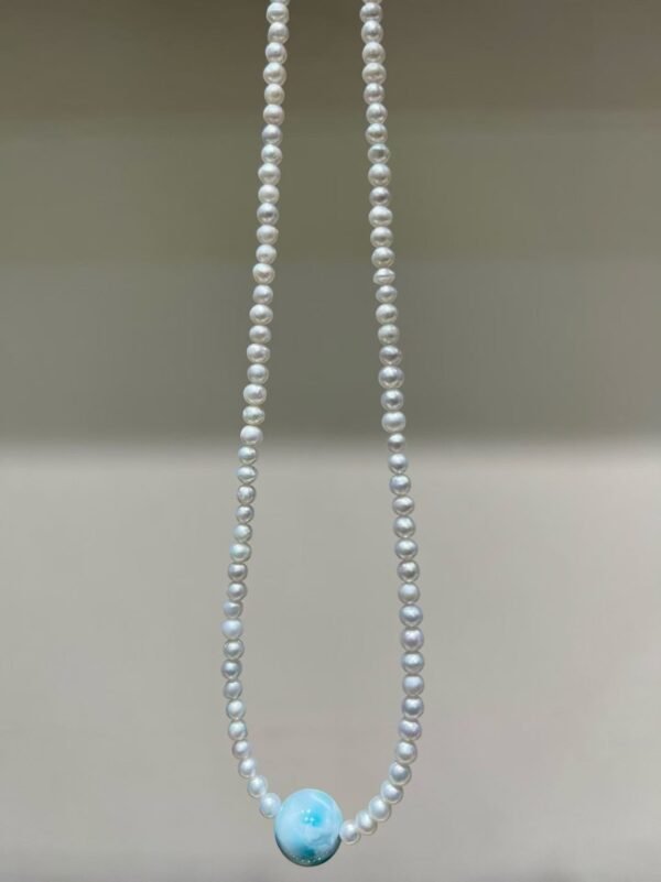 Larimar Necklace NO. 1039