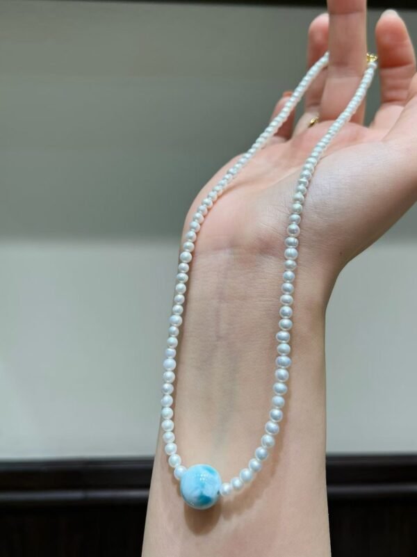 Larimar Necklace NO. 1039