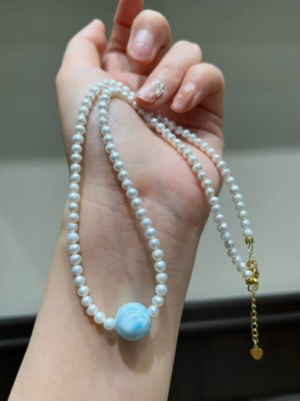 Larimar Necklace NO. 1039