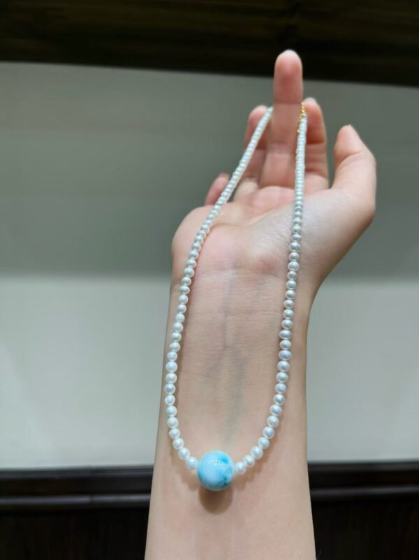 Larimar Necklace NO. 1039