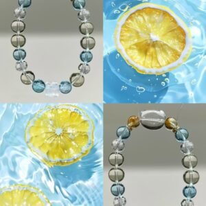 Topaz Sugar-Cube Bracelet NO. 1042