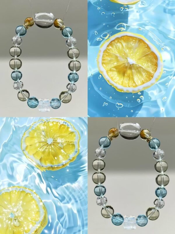 hc-1042-e6e69159bbd613c06049d24405fa9486.jpg Topaz Sugar-Cube Bracelet NO. 1042