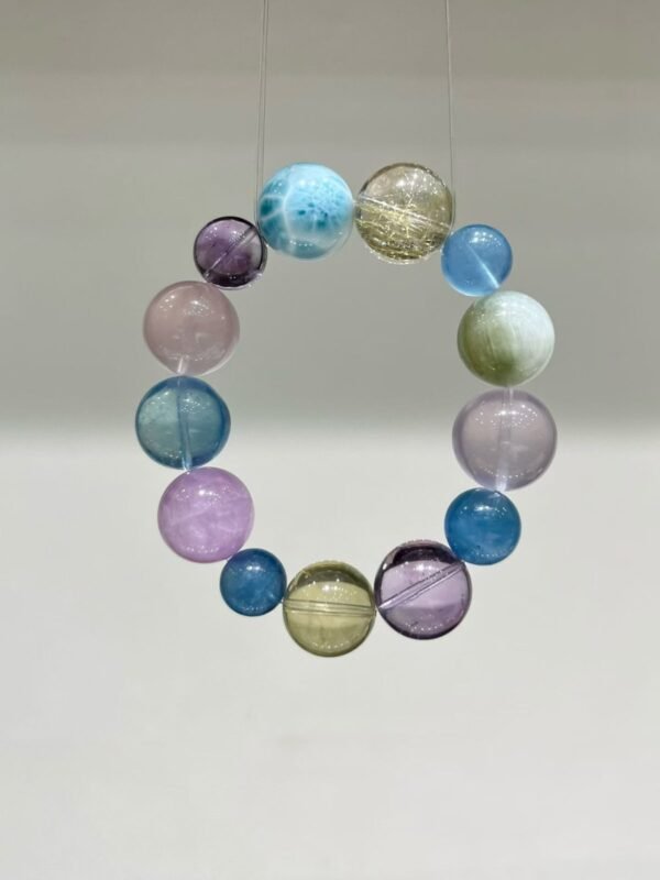 Rutilated Quartz Bracelet NO. 1051