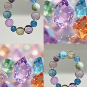Rutilated Quartz Bracelet NO. 1051