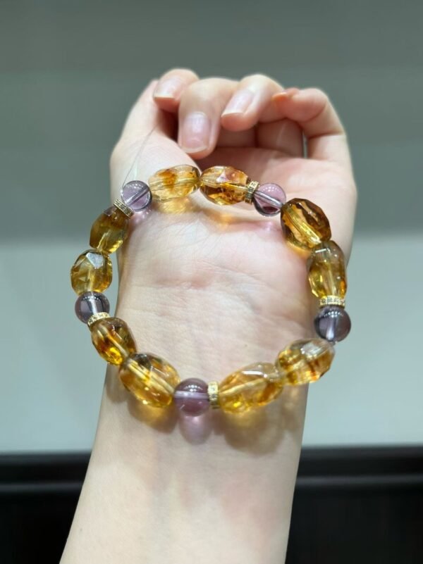 Citrine Freeform Bracelet NO. 1052