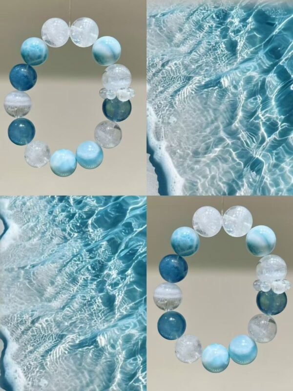 hc-1054-b0cd8dbb2f7e49f9e63b384e3f70eab5.jpg Larimar Bracelet NO. 1054