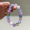 hc-1056-03eed335bad81338cbd115900caa6c94.jpg Kunzite Sugar-Cube Bracelet NO. 1056