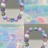 hc-1056-51fd102bb8b2621aaa2e7a2e97074b79.jpg Kunzite Sugar-Cube Bracelet NO. 1056