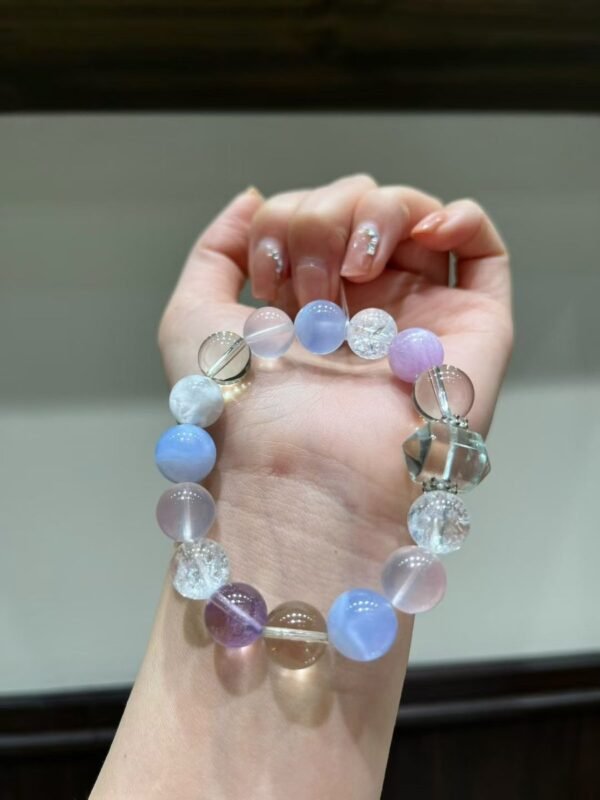 hc-1064-f2e29a36a7851317a86cb70f4f585026.jpg Kunzite Bracelet NO. 1064