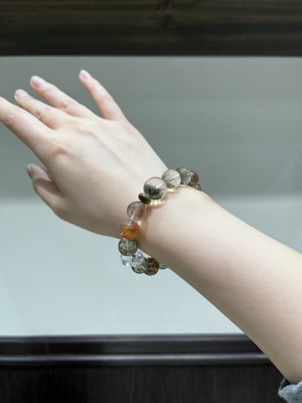 Rutilated Quartz Bracelet NO. 1071