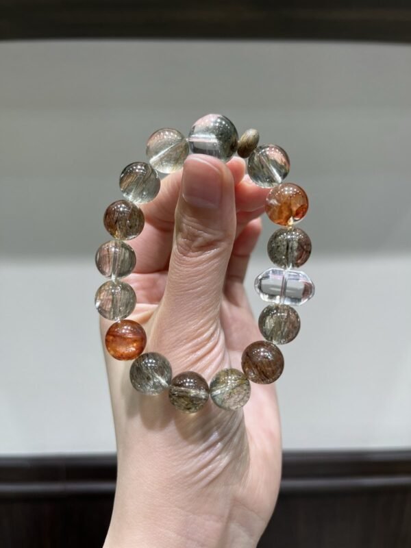 Rutilated Quartz Bracelet NO. 1071