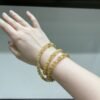Rutilated Quartz Bracelet NO. 1077