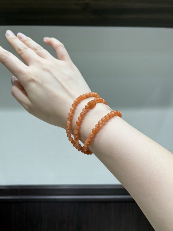 Golden Sunstone Bracelet with Pixiu NO. 1078