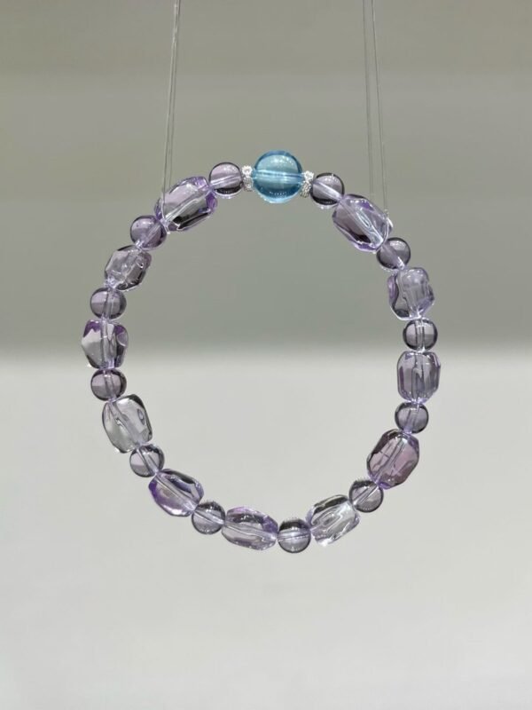 hc-1103-66c25bfb0bd4fde58f8526bbb90815e8.jpg Amethyst Freeform Bracelet NO. 1103