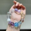 hc-1105-12102c7cb872e0e6c42823fabf974c23.jpg Aquamarine Sugar-Cube Bracelet NO. 1105