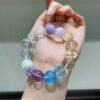 hc-1105-2cf69a5d82df07ea00a747881d5899ad.jpg Aquamarine Sugar-Cube Bracelet NO. 1105
