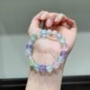 hc-1108-a3d049f6f4e1a5da5203e77619053151.jpg Morganite Sugar-Cube Bracelet NO. 1108