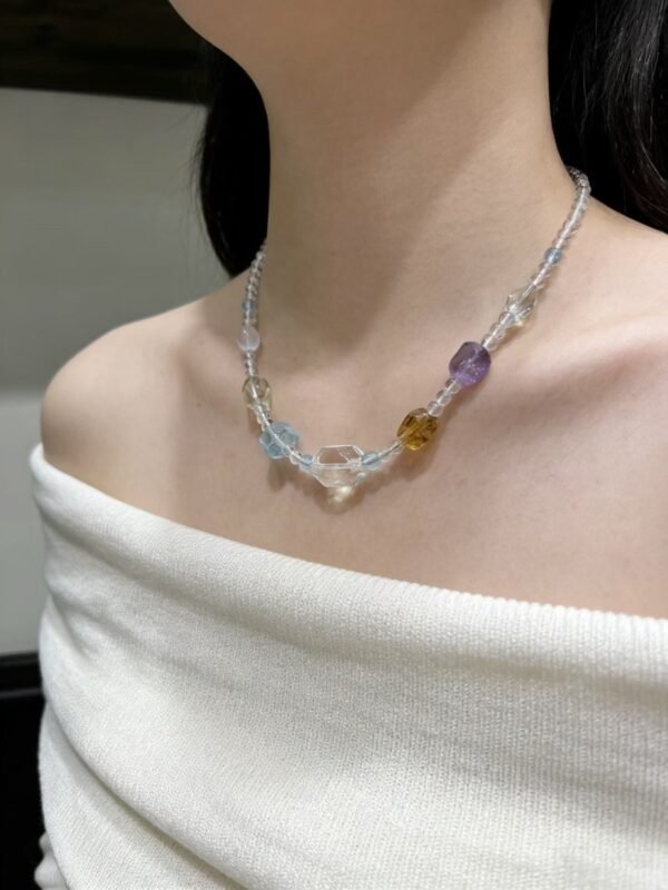 hc-1111-7d8c214083f744bf3bef7618215326b2.jpg Clear Quartz Necklace NO. 1111