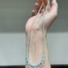 Clear Quartz Teardrop Necklace NO. 1117