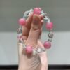 Clear Quartz Candy Bracelet NO. 1123