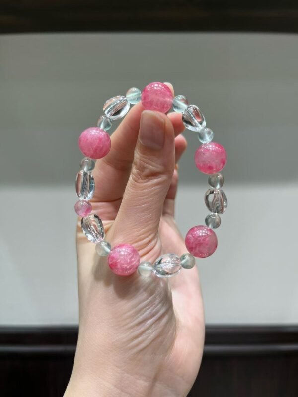 Clear Quartz Candy Bracelet NO. 1123