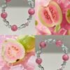 Clear Quartz Candy Bracelet NO. 1123