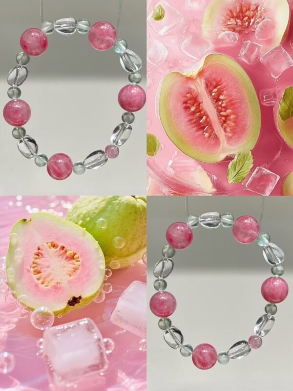 Clear Quartz Candy Bracelet NO. 1123