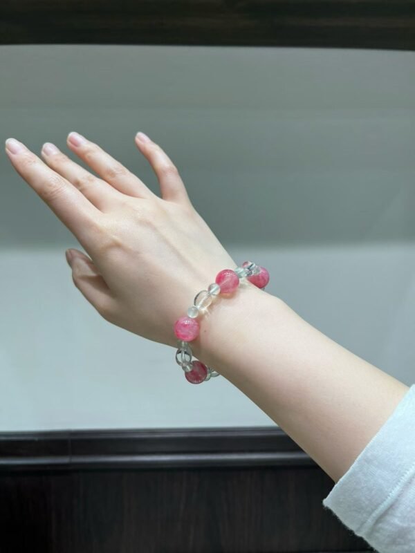 Clear Quartz Candy Bracelet NO. 1123