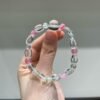 hc-1124-52e08fec9fd07cc90c577383583b67ed.jpg Clear Quartz Candy Bracelet NO. 1124