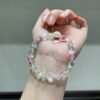 hc-1124-df3d4d5116a476bf7ab74eaed82516f4.jpg Clear Quartz Candy Bracelet NO. 1124