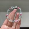 hc-1124-f25603232009863a28a576ee8e9f02ab.jpg Clear Quartz Candy Bracelet NO. 1124