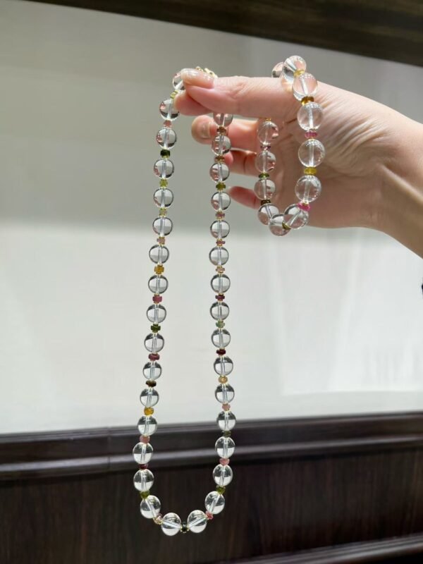 Clear Quartz Necklace NO. 1135